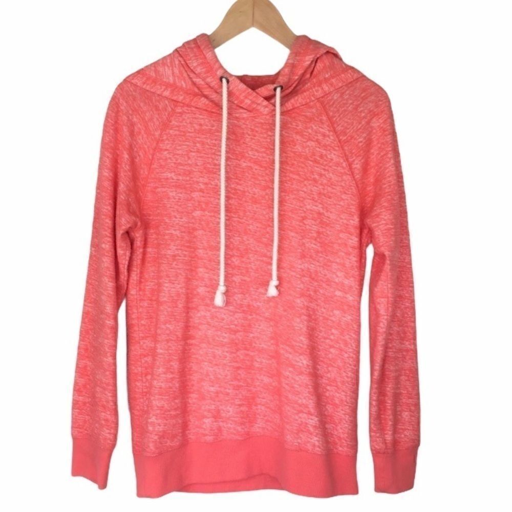 3/$15 Stem Nordstrom Heathered Coral Hoodie Sweatshirt XS